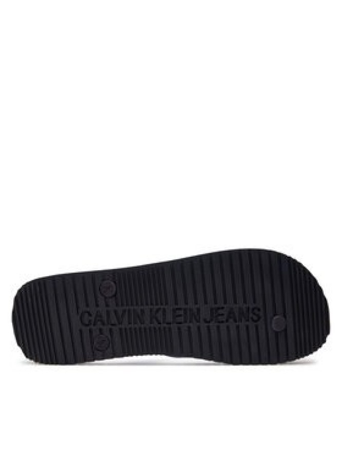 Calvin Klein Jeans Japonki Beach Sandal Glossy YM0YM00952 Granatowy