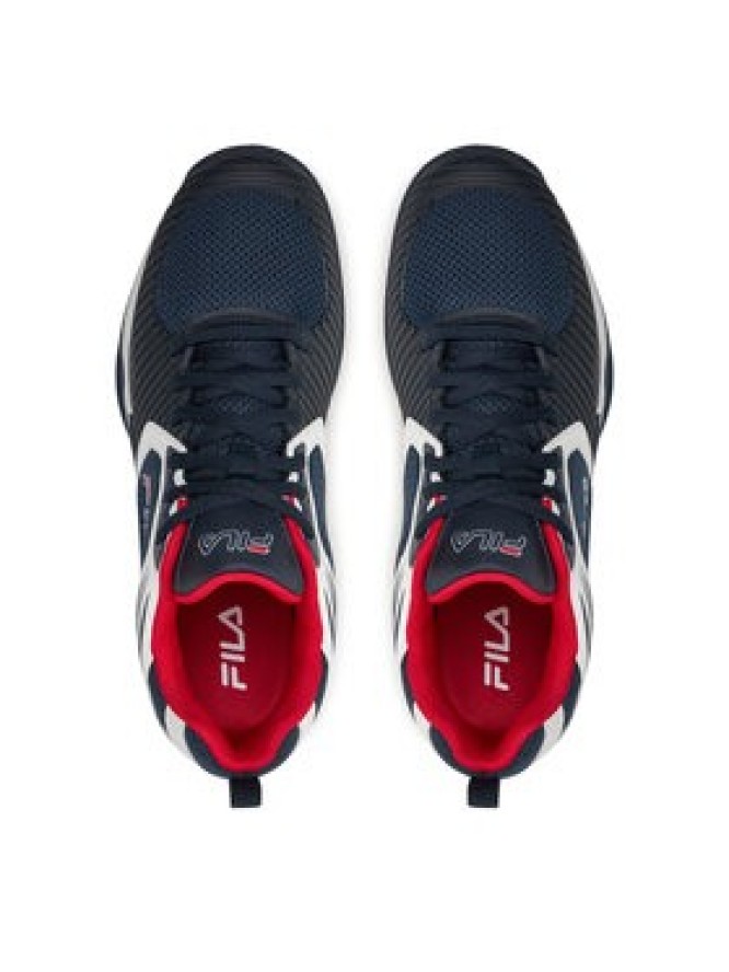 Fila Buty do tenisa Veloce Men FTM24103 Granatowy