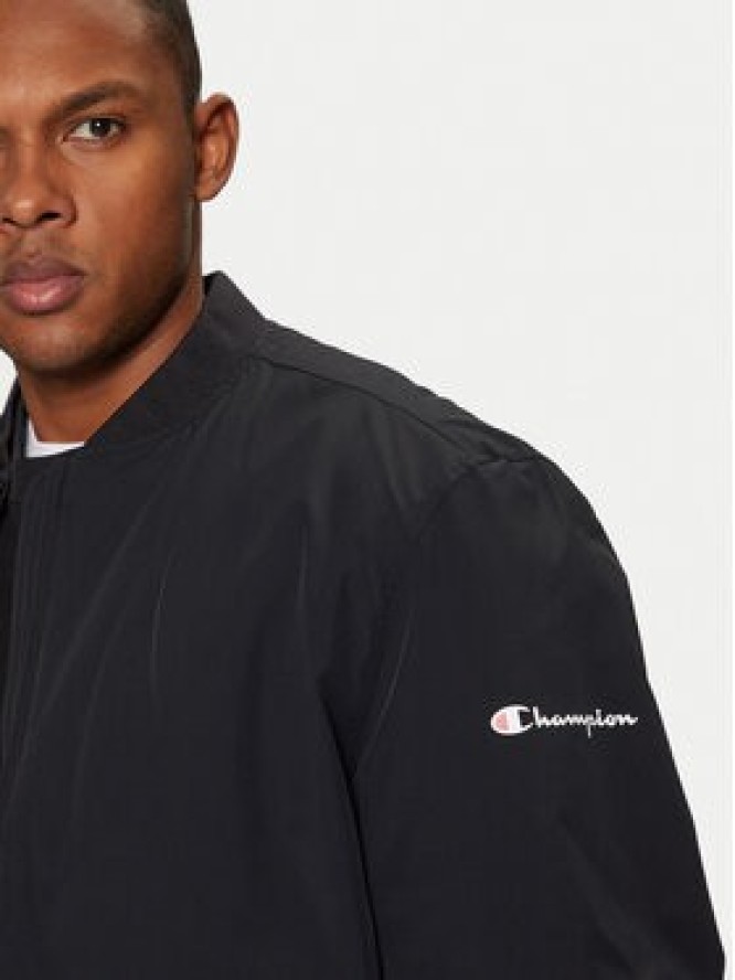 Champion Kurtka bomber 220344 Czarny Regular Fit