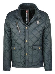 Geographical Norway Kurtka pikowana "Cargue" w kolorze czarnym rozmiar: M