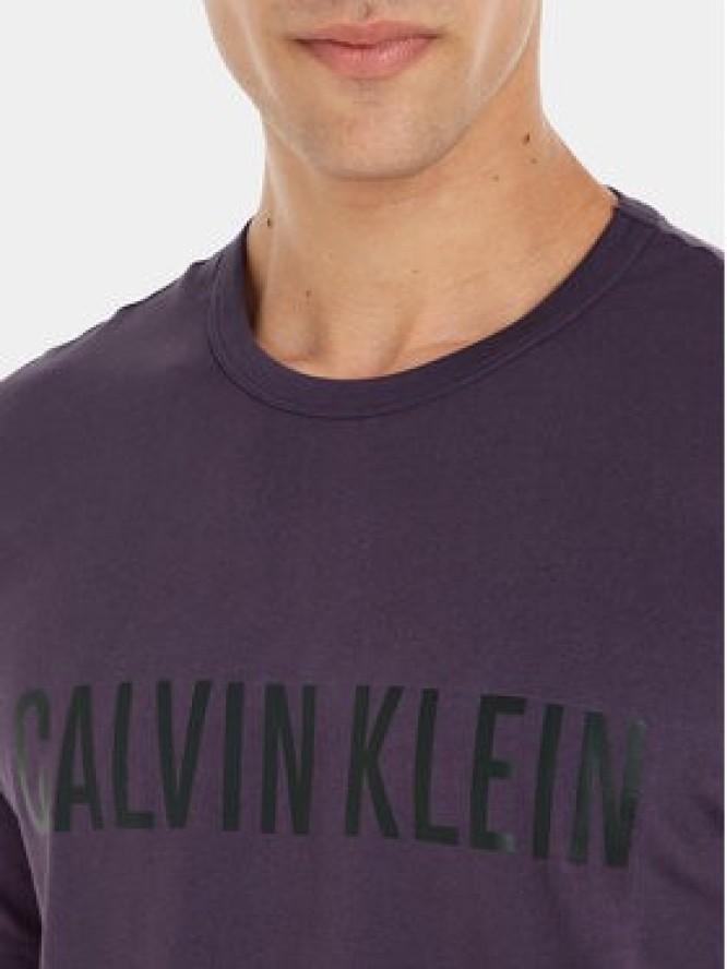 Calvin Klein Underwear T-Shirt 000NM1959E Fioletowy Regular Fit