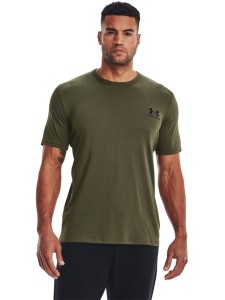 T-shirt męski Under Armour UA M Sportstyle Lc Ss - oliwkowy/khaki