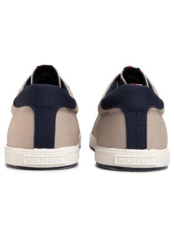 Tommy Hilfiger Tenisówki Iconic Long Lace Sneaker FM0FM01536AEP Beżowy