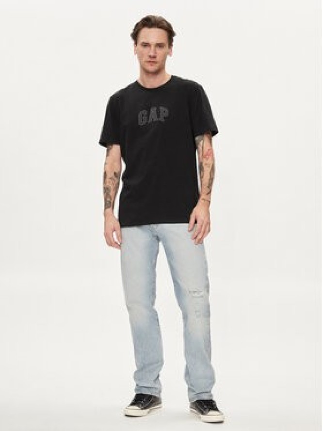 Gap T-Shirt 570044-02 Czarny Regular Fit