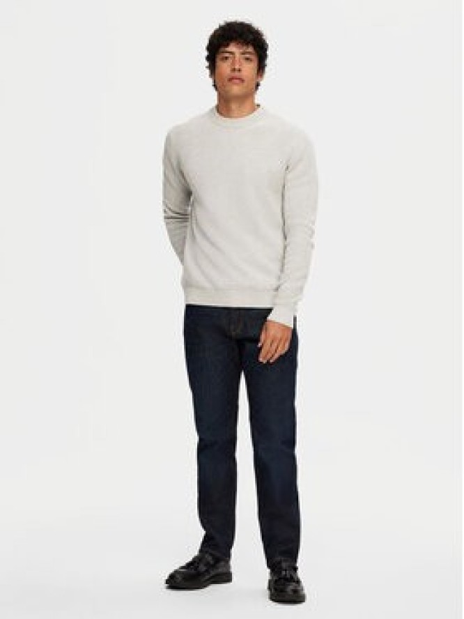 Selected Homme Sweter Dane 16092599 Szary Regular Fit