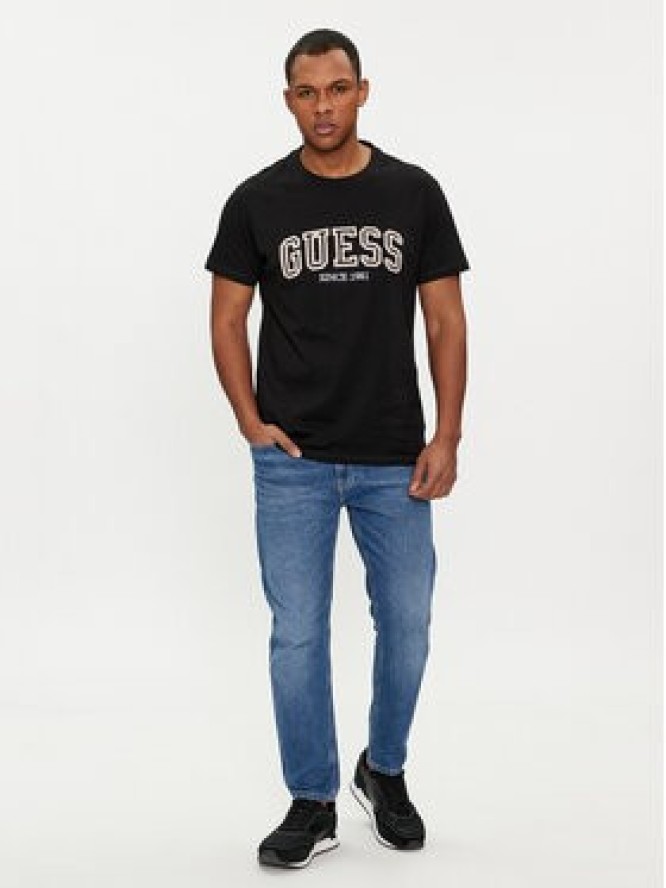 Guess T-Shirt M4GI62 I3Z14 Czarny Regular Fit