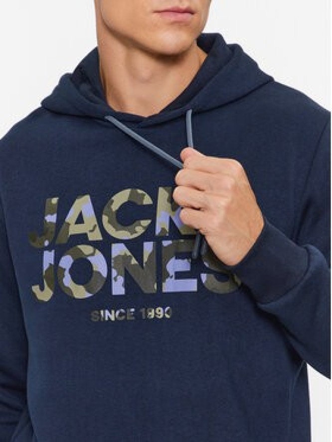 Jack&Jones Bluza James 12235338 Granatowy Regular Fit