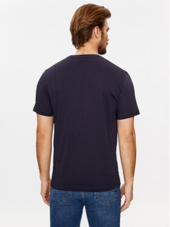 Gant T-Shirt Shield 2003184 Granatowy Regular Fit