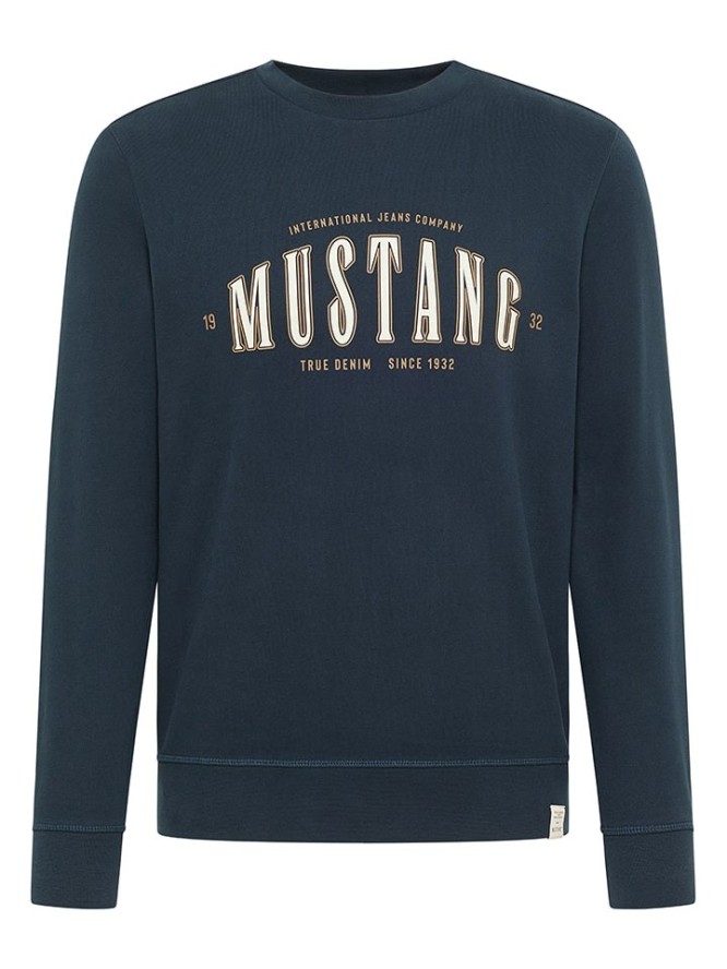 Mustang Bluza "Ben" w kolorze granatowym rozmiar: M