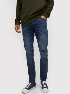 Jack&Jones Jeansy Glenn 12212775 Granatowy Slim Fit