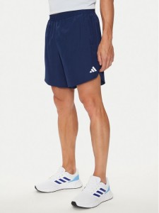 adidas Szorty sportowe Run It IN0088 Niebieski Regular Fit