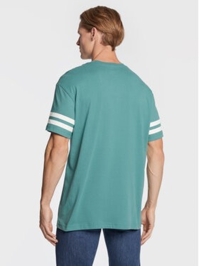 Lee T-Shirt College L69BFQDO 112321853 Zielony Relaxed Fit