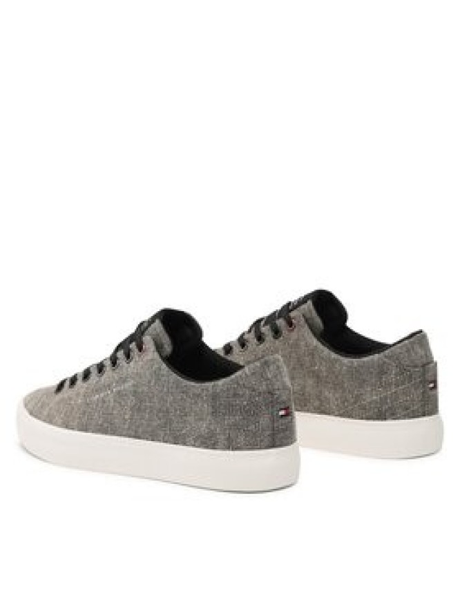 Tommy Hilfiger Tenisówki Th Hi Vulc Core Low Chambray FM0FM04738 Szary