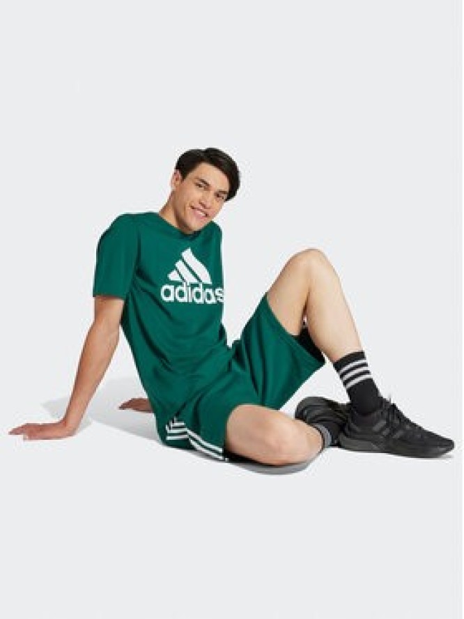 adidas T-Shirt Essentials IS1300 Zielony Regular Fit