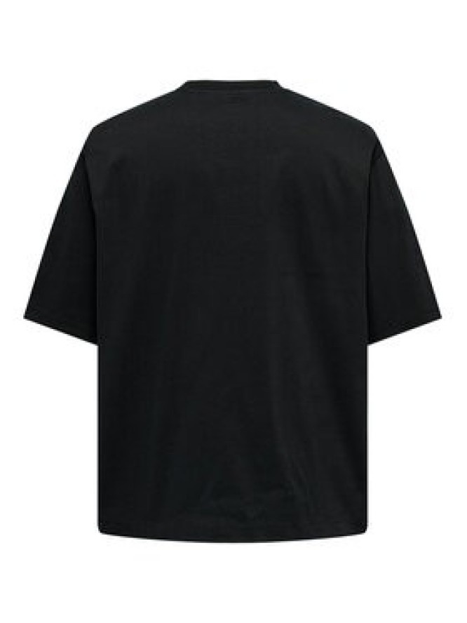 Only & Sons T-Shirt Millenium 22027787 Czarny Oversize