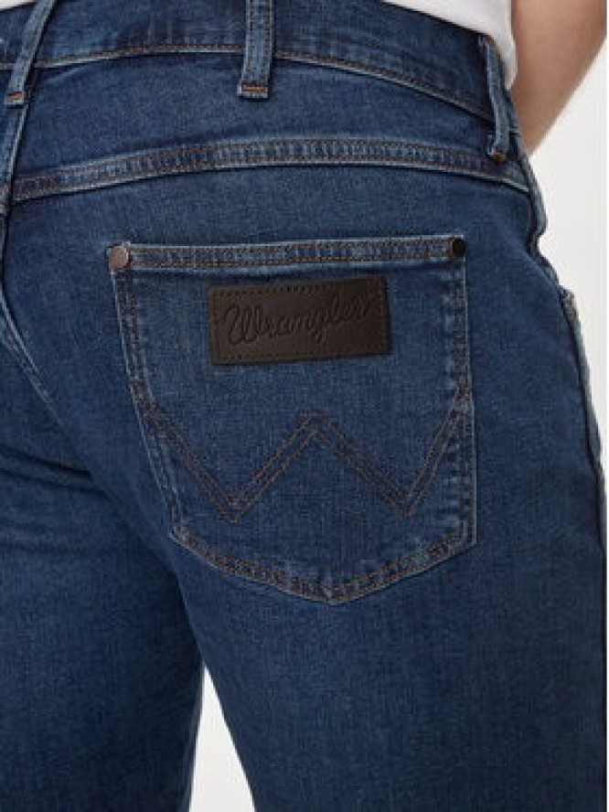 Wrangler Szorty jeansowe Colton 112350824 Niebieski Slim Fit