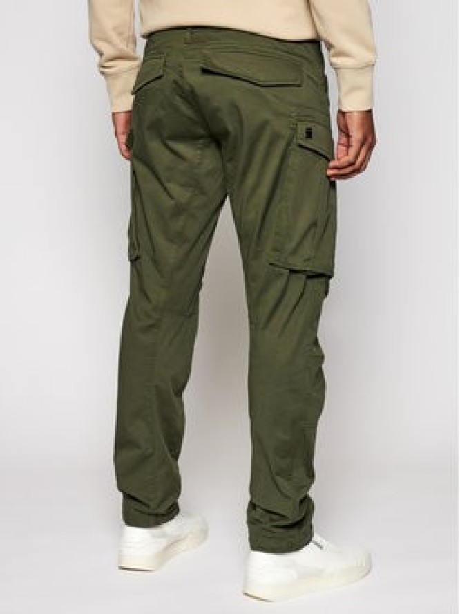 G-Star Raw Spodnie materiałowe Rovic D02190-5126-6059 Zielony Tapered Fit
