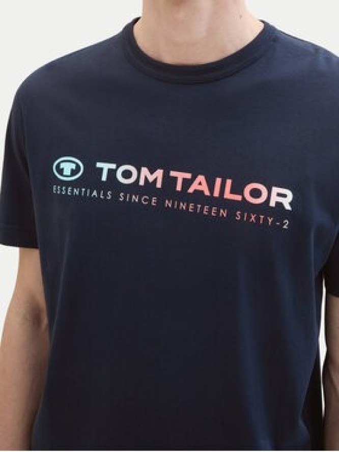 Tom Tailor T-Shirt 1041855 Granatowy Regular Fit