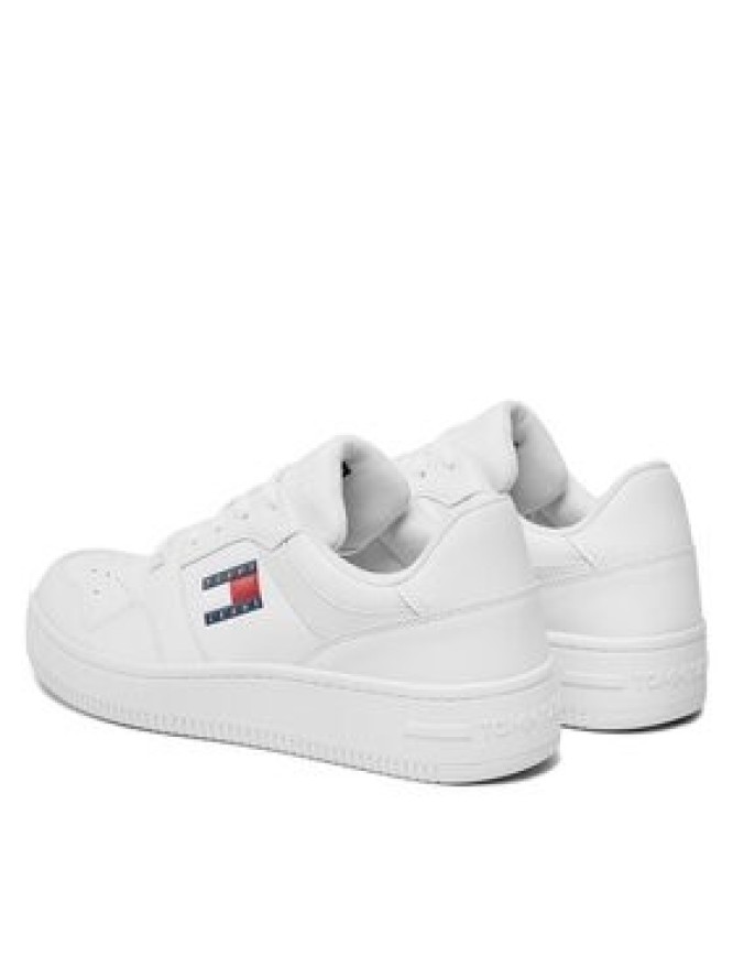 Tommy Jeans Sneakersy Tjm Retro Basket Ess EM0EM01395 Biały