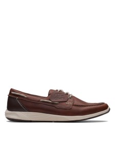 Clarks Półbuty ATL Sail Go 26170334 Brązowy