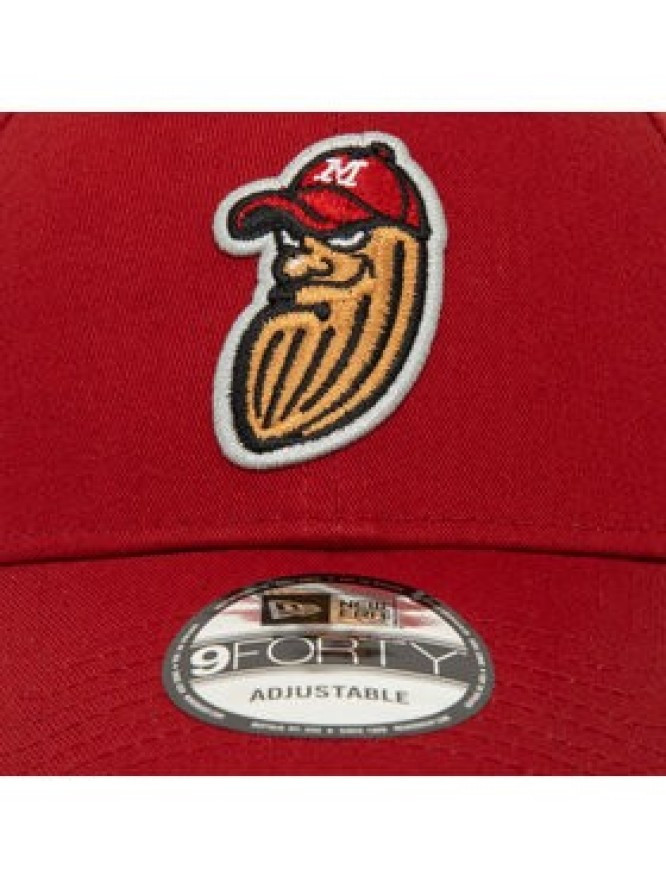 New Era Czapka z daszkiem Minor League 940 Nuts 60435082 Czerwony