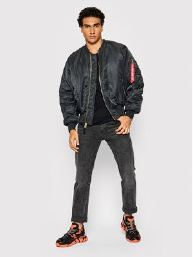 Alpha Industries Kurtka bomber Ma-1 100101 Czarny Regular Fit