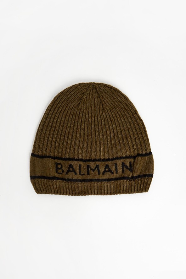 Czapka męska kaszmirowa BALMAIN