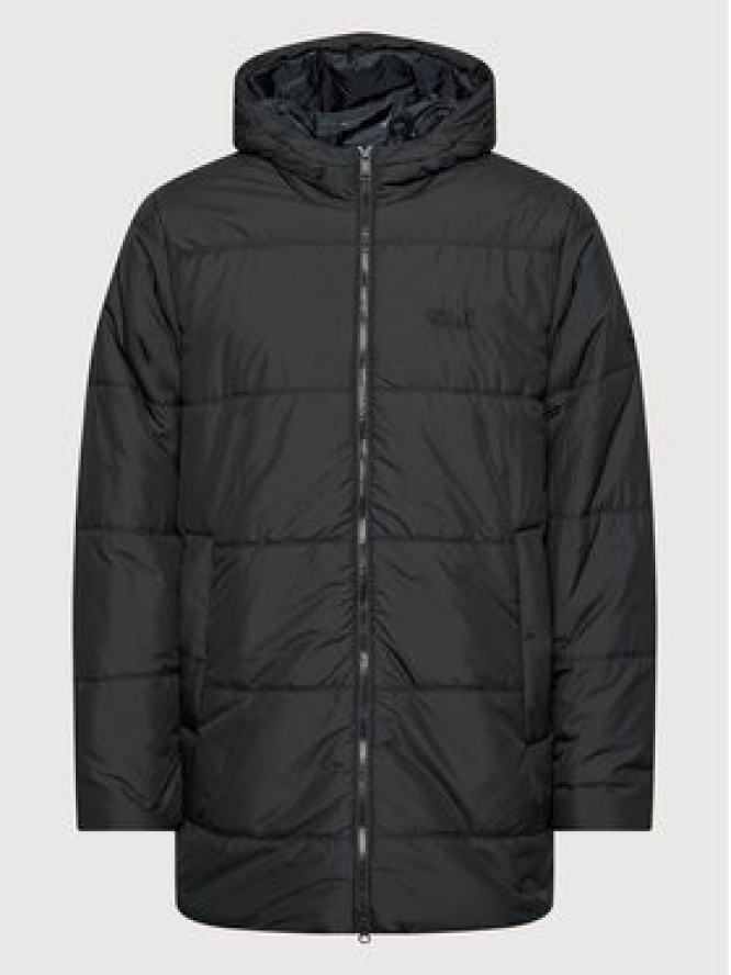 Jack Wolfskin Kurtka puchowa North York 1206381 Czarny Regular Fit