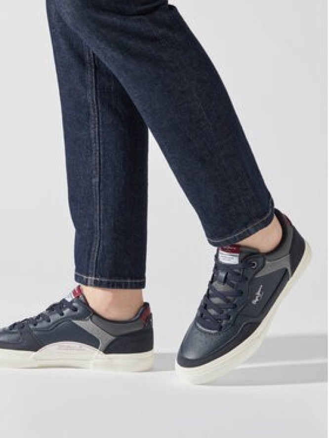 Pepe Jeans Sneakersy PMS31002 Granatowy
