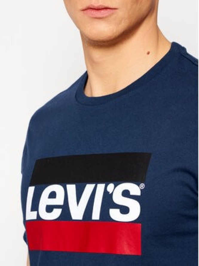 Levi's® T-Shirt Sportswear Graphic Tee 39636-0003 Granatowy Regular Fit