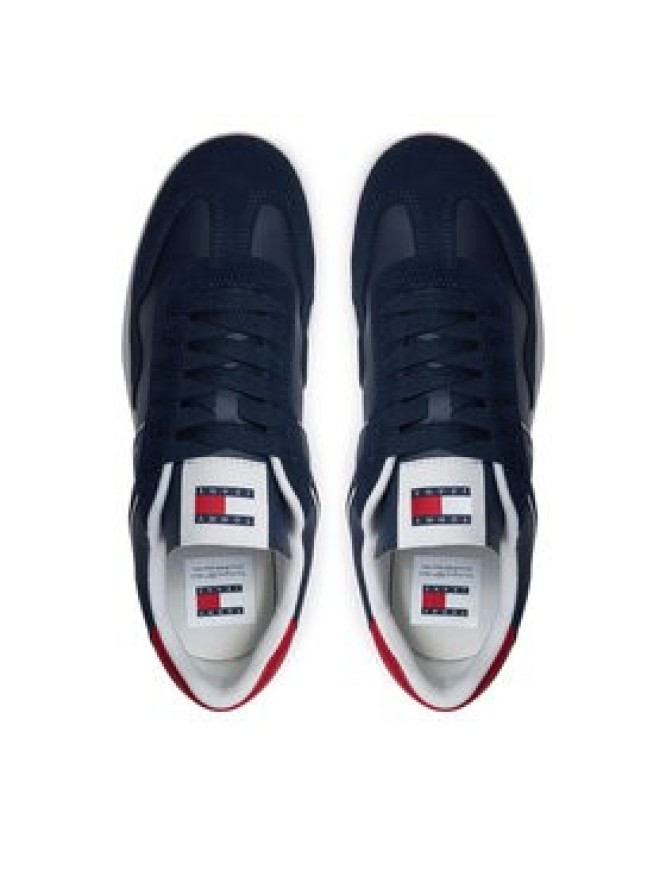 Tommy Jeans Sneakersy The Greenwich Retro EM0EM01462 Granatowy