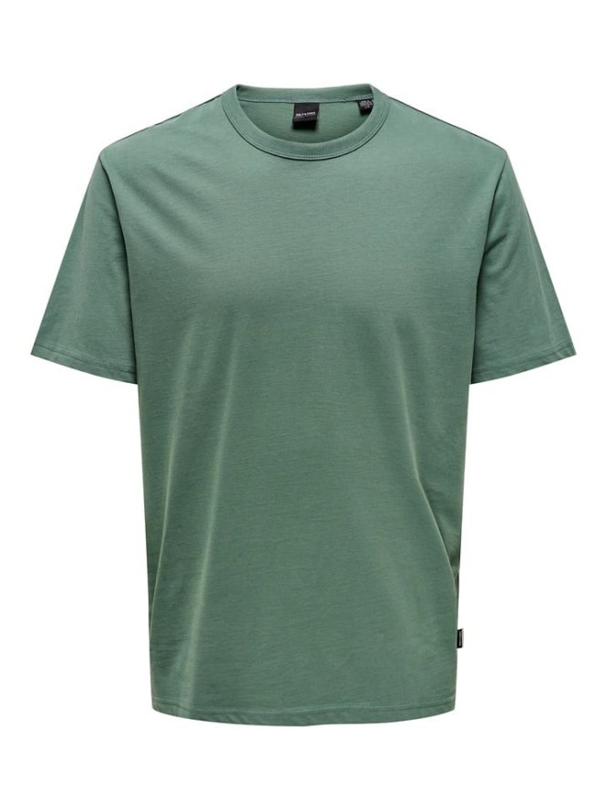 ONLY & SONS Koszulka w kolorze zielonym rozmiar: L