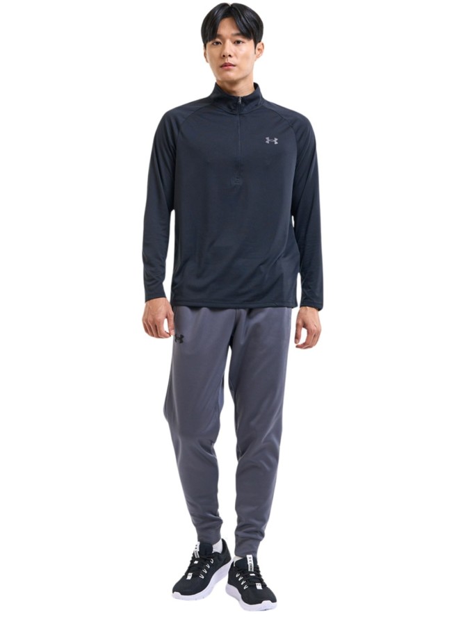 Bluza treningowa męska UNDER ARMOUR Tech 2.0 1/2 Zip - czarna