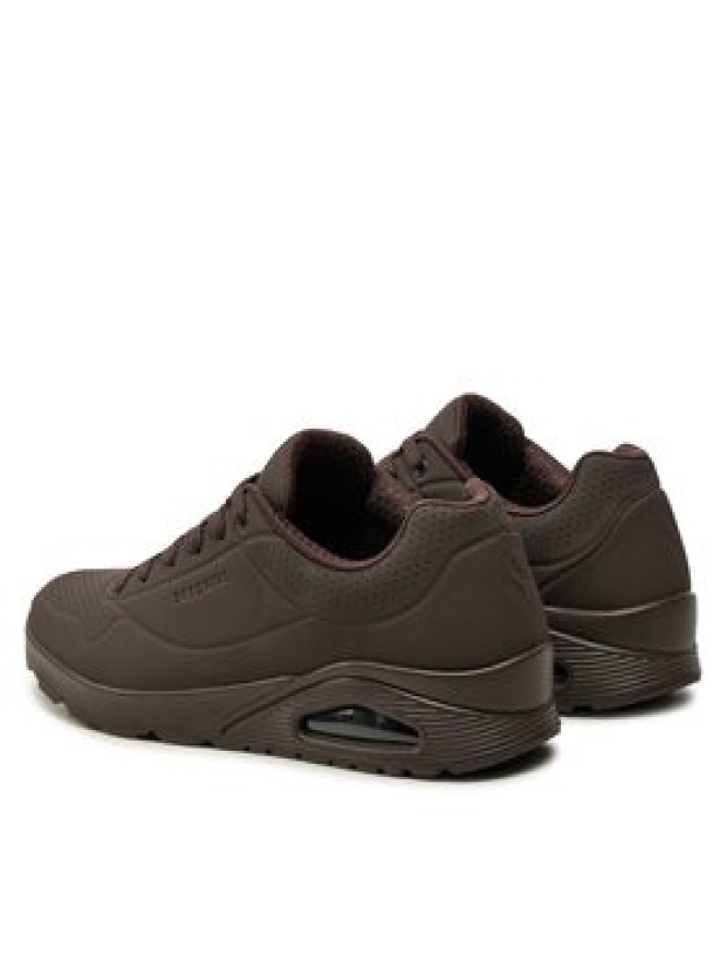 Skechers Sneakersy Uno Stand On Air 52458/CHOC Brązowy