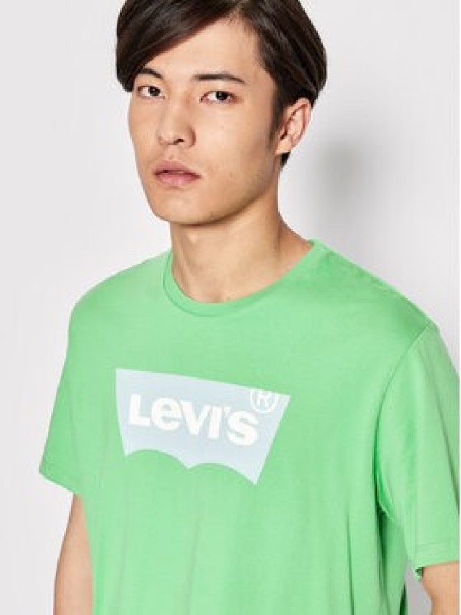 Levi's® T-Shirt Graphic Crewneck 22491-0234 Zielony Regular Fit