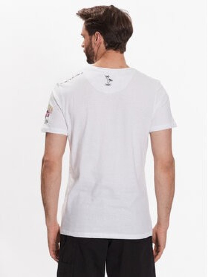 Brave Soul T-Shirt MTS-149CECIL Biały Regular Fit