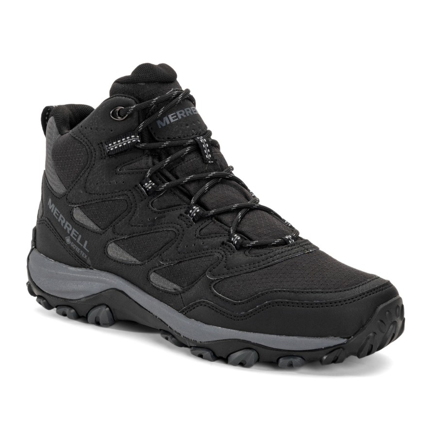 Buty turystyczne męskie Merrell West Rim Sport Mid GTX