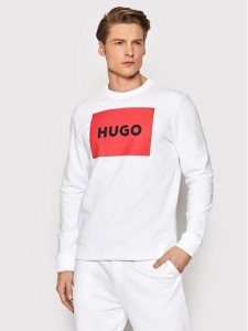 Hugo Bluza Duragol222 50467944 Biały Regular Fit