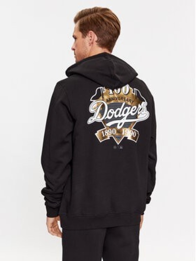 47 Brand Bluza Los Angeles Dodgers BC012PMGUDR590419JK Czarny Regular Fit