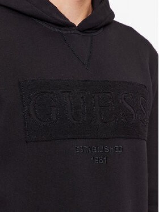 Guess Bluza M3BQ36 K9Z21 Czarny Regular Fit