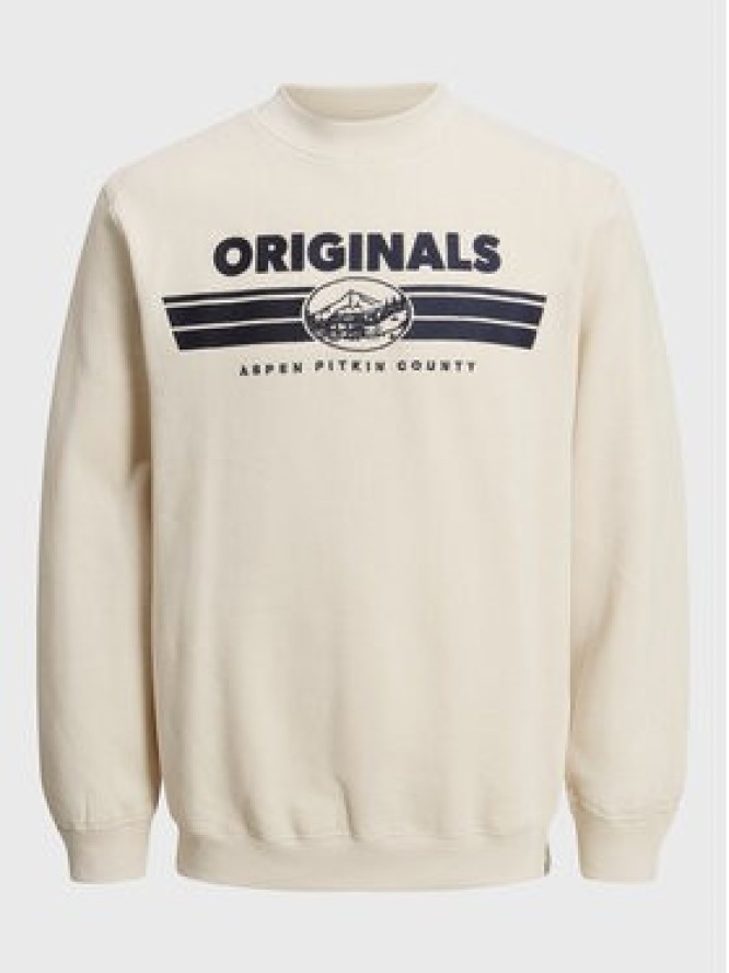 Jack&Jones Bluza Aspen 12216136 Beżowy Oversize