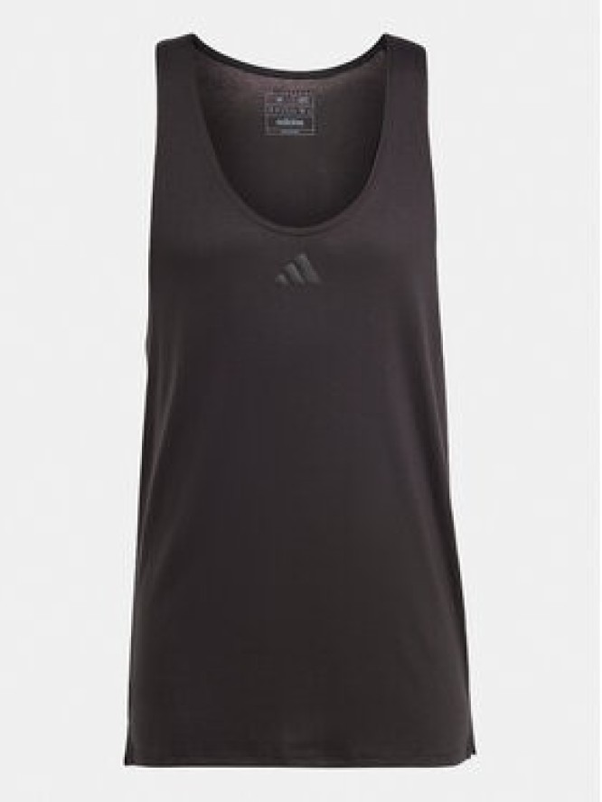 adidas Koszulka techniczna Workout Stringer IL1403 Czarny Regular Fit