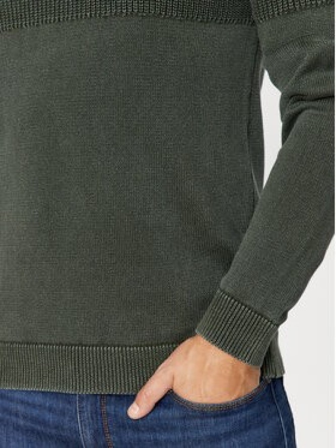 Jack&Jones Sweter 12236265 Zielony Regular Fit