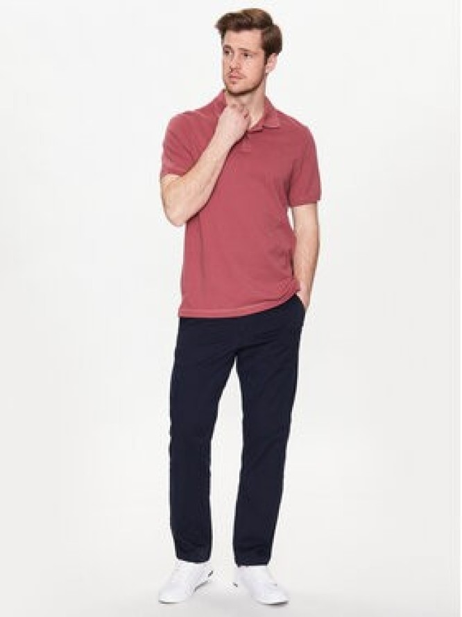 Selected Homme Chinosy 16087665 Granatowy Straight Fit