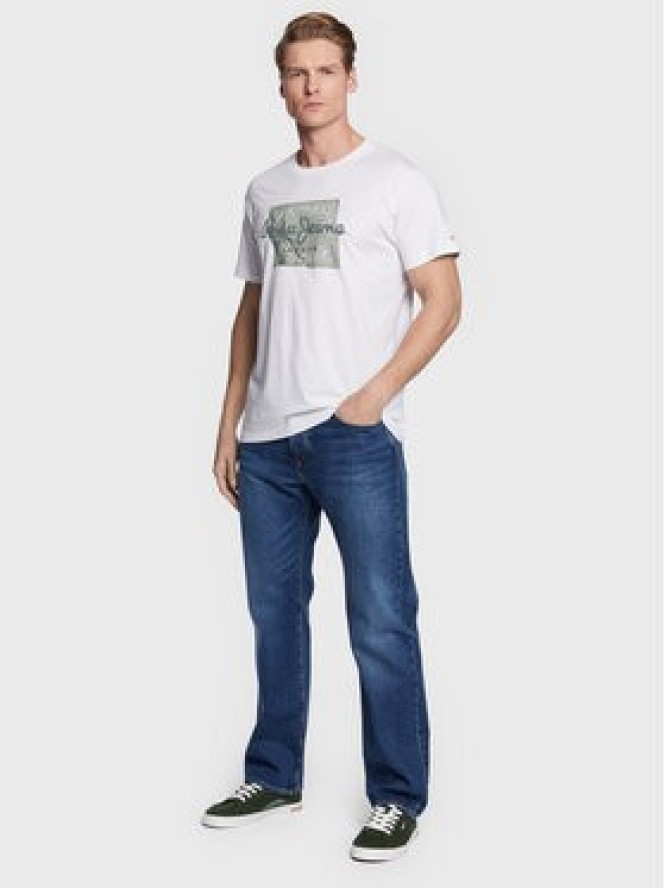 Pepe Jeans Jeansy Penn PM206739 Niebieski Relaxed Fit