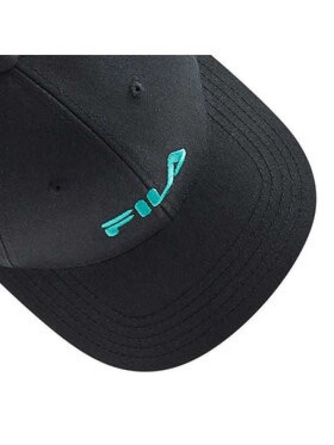 Fila Czapka z daszkiem Brasov 6 Panel Cap With Linear Logo Strap Back FCU0019 Czarny