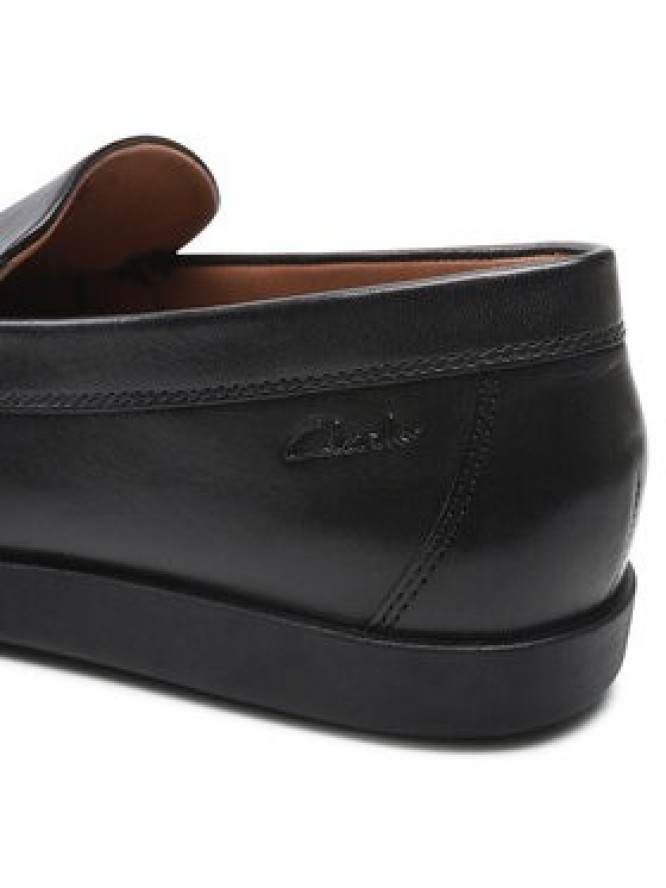 Clarks Mokasyny Ferius Creek 261596287 Czarny