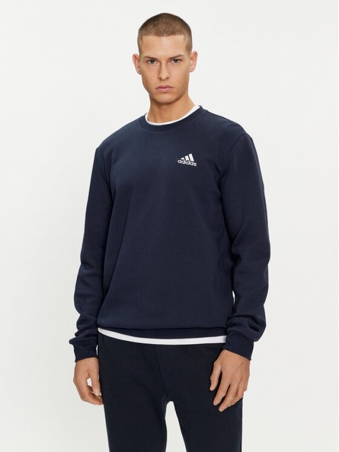 adidas Bluza Essentials H42002 Granatowy Regular Fit