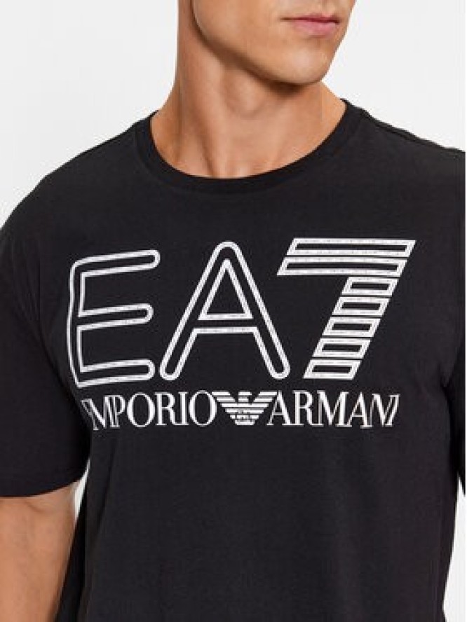 EA7 Emporio Armani T-Shirt 6RPT03 PJFFZ 1200 Czarny Regular Fit
