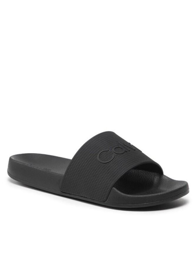 Calvin Klein Klapki Pool Slide Rubber HM0HM00636 Czarny